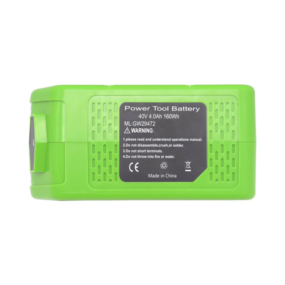 40V 4.0Ah Battery Replacement for Cordless Power Tools F94261