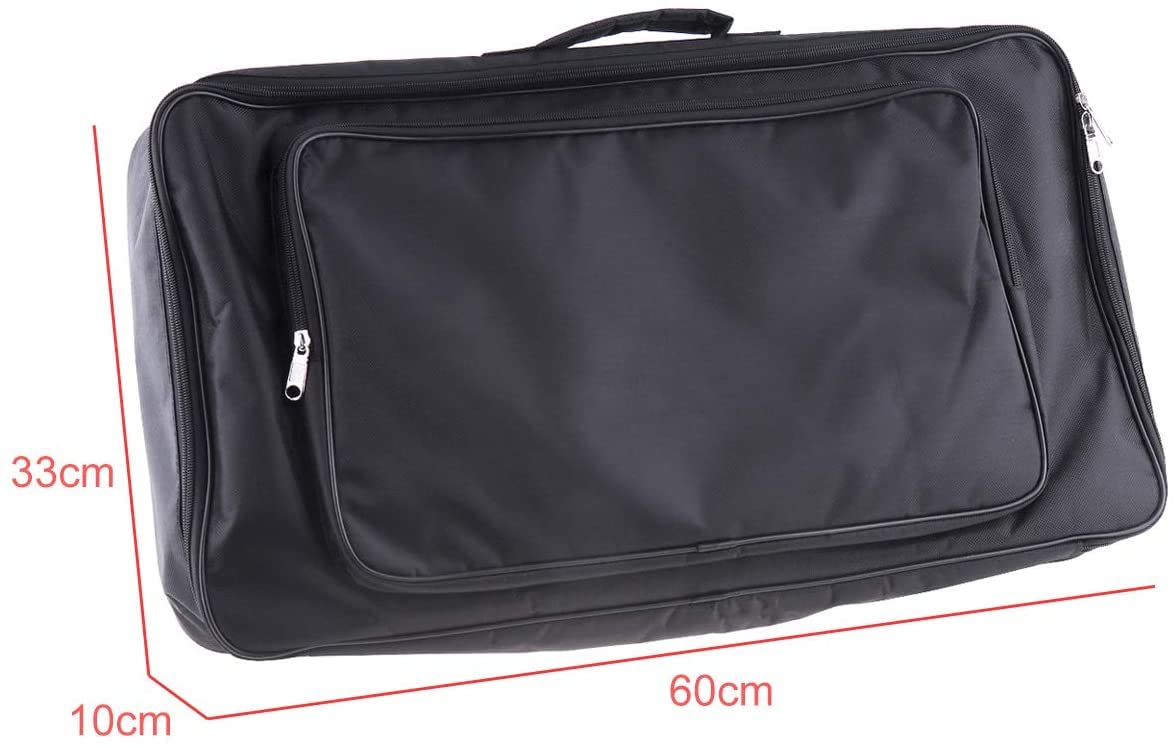 Black Portable Guitar Effects Pedal Board Gig Bag L9780
