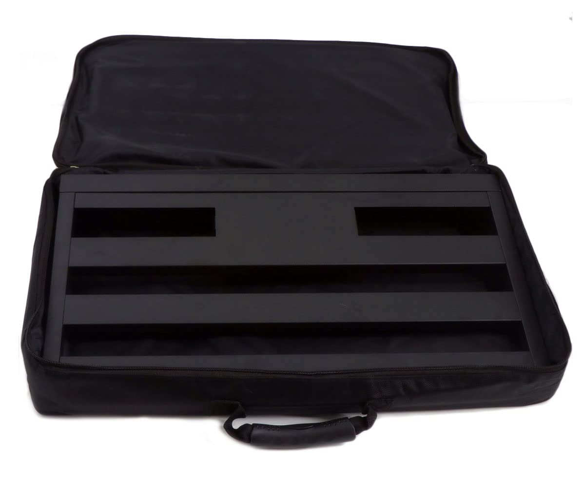 Black Portable Guitar Effects Pedal Board Gig Bag L9780