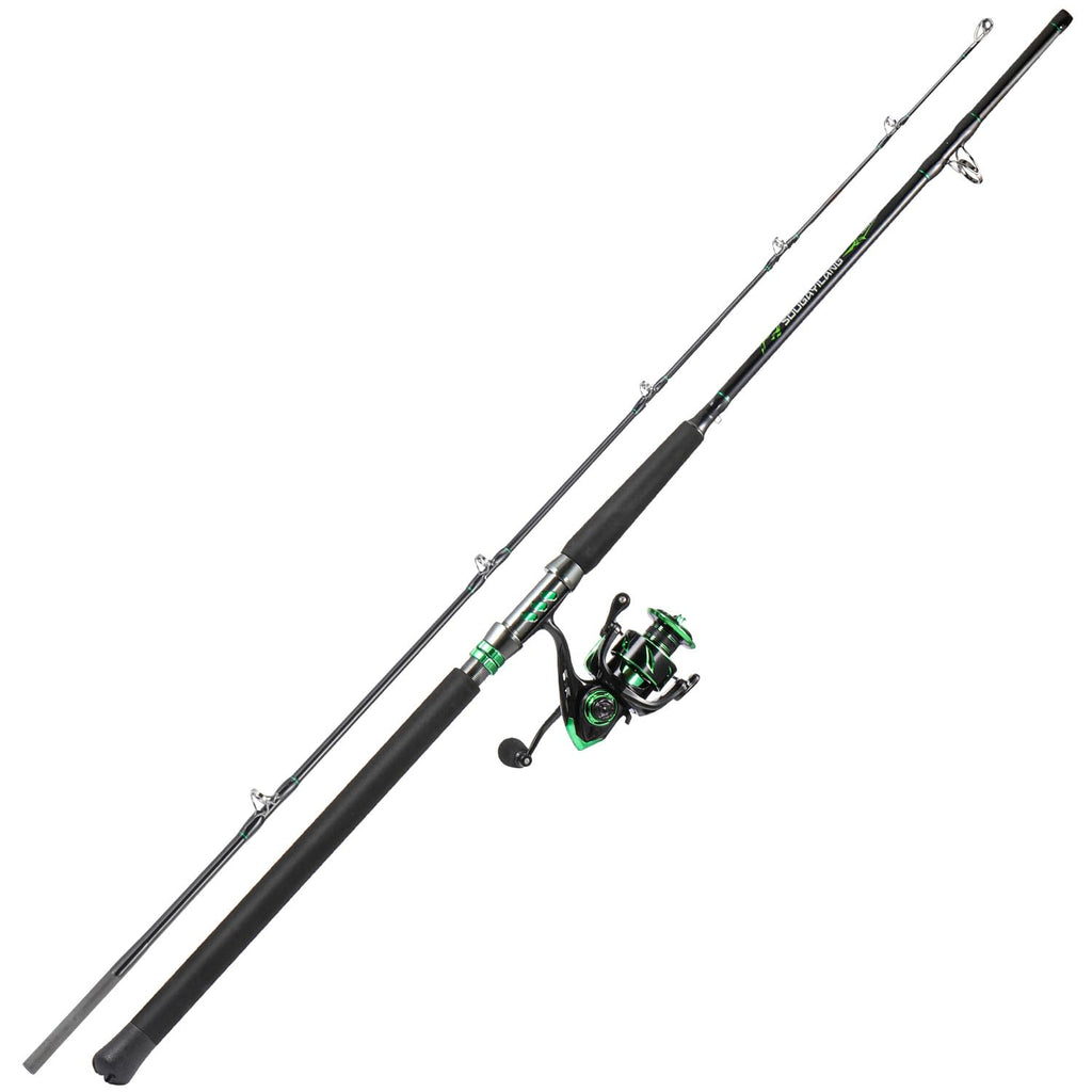 7ft MH 2-Piece Spinning Rod and 4000 Reel T78013