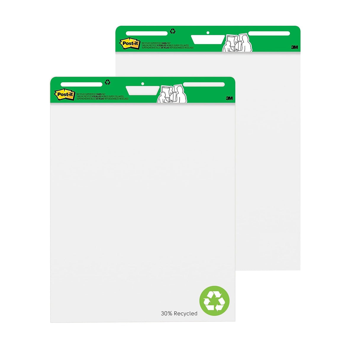 Self-Stick Easel Pad, 30 Sheets, 25-Inch x 30-Inch, White G36022