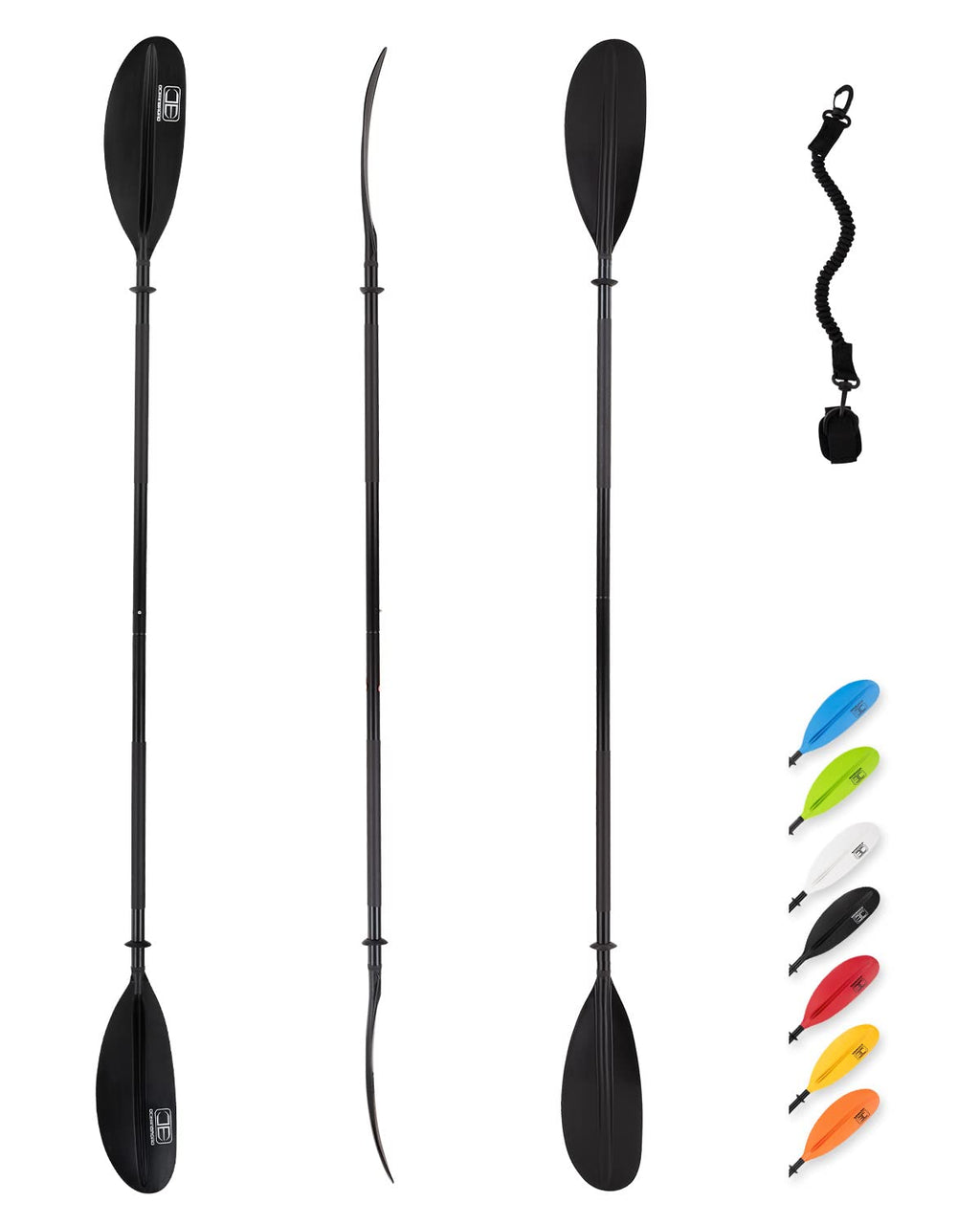 Kayak Paddle with Paddle Leash W87749