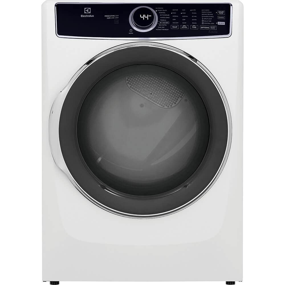 White 8 cu. ft. Vented Front Load Stackable Electric Dryer C93787