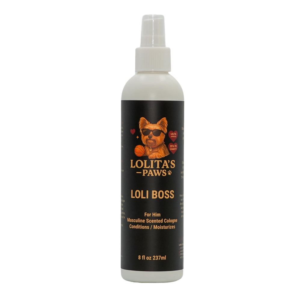 Masculine Dog Cologne Deodorizing Pet Spray 8 oz R2981