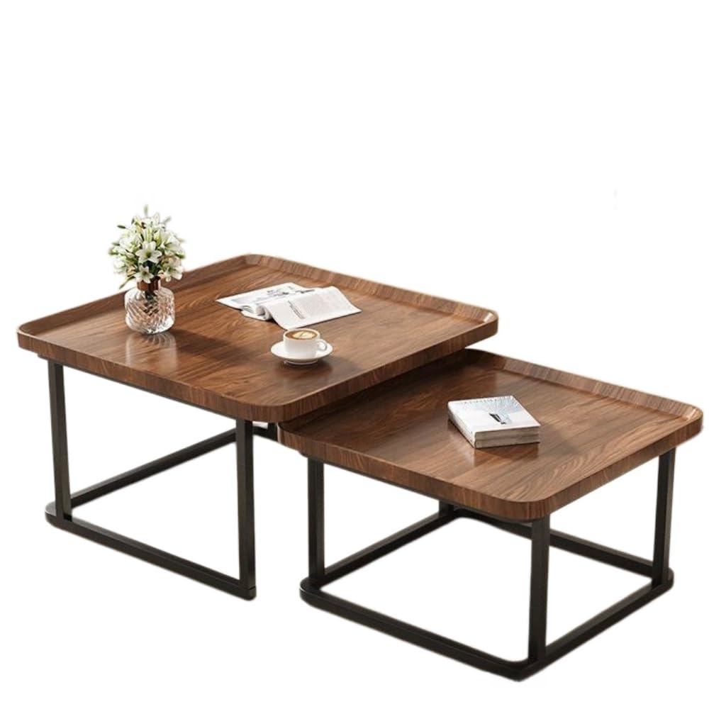 Square Nesting Side Table Set of 2 Q435
