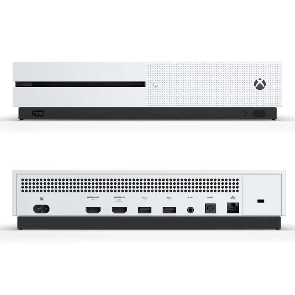White 1TB All-Digital Console Bundle with Wireless Controller R734
