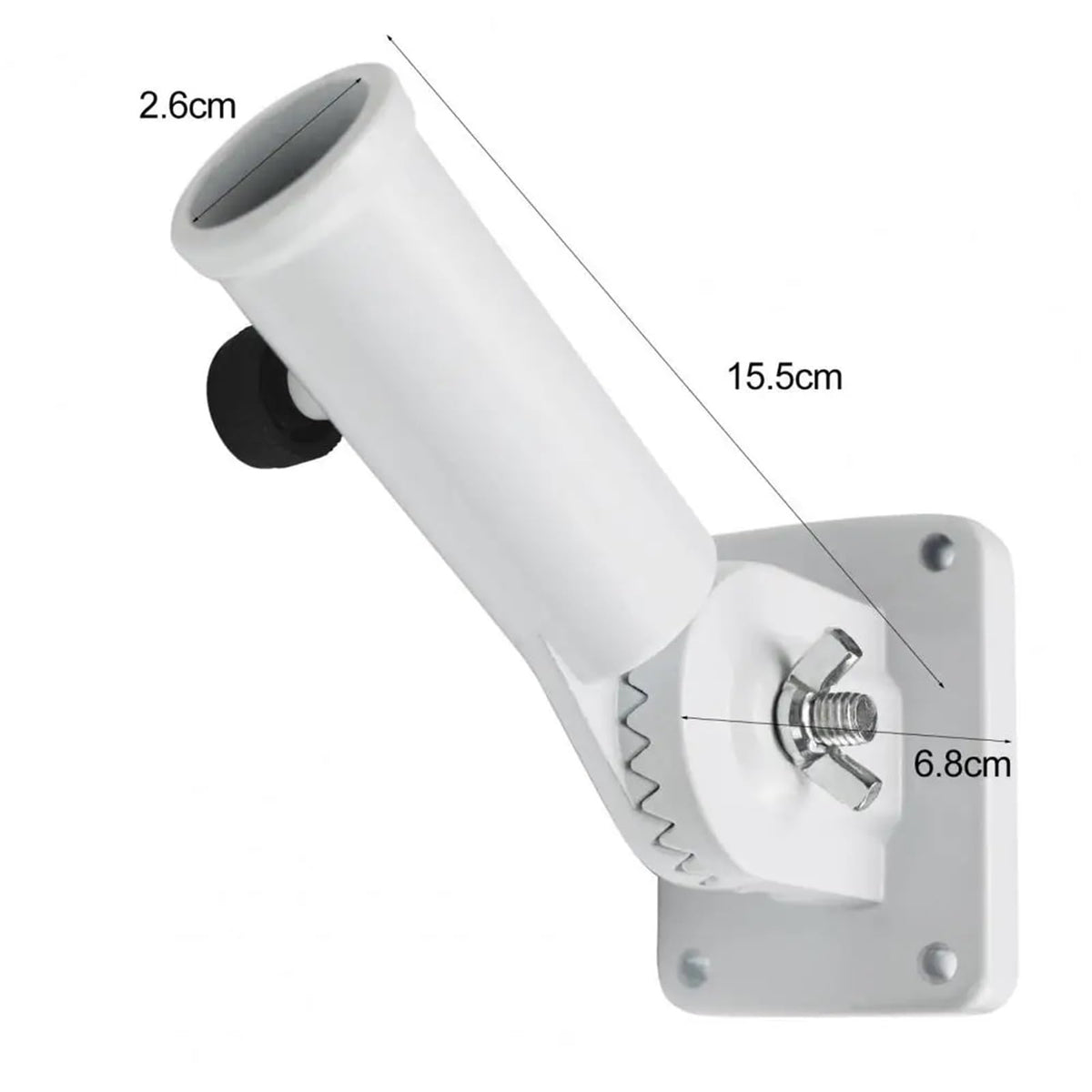 Adjustable Flag Pole Mount Bracket H389246
