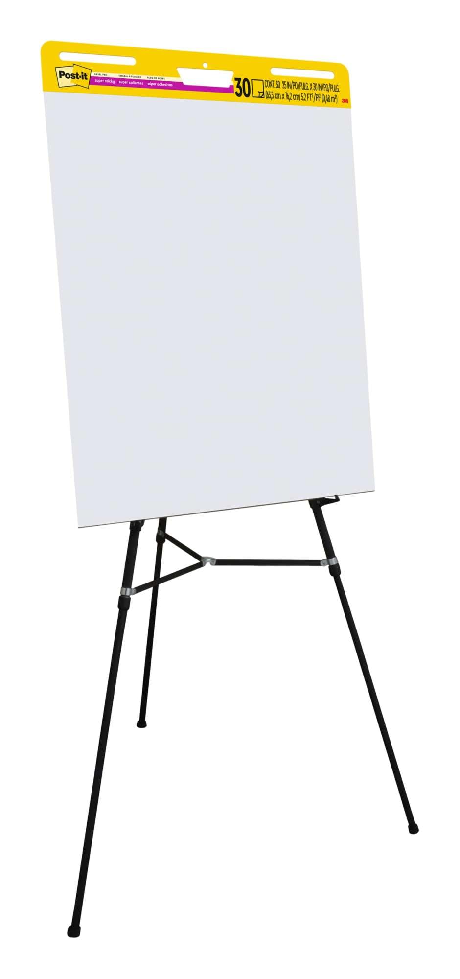 Self-Stick Easel Pad Value Pack, Quadrille Rule, 25 x 30, White, 30 Sheets, 4/Carton H984877