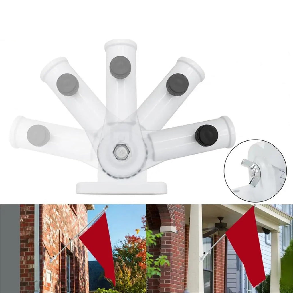 Adjustable Flag Pole Mount Bracket H389246
