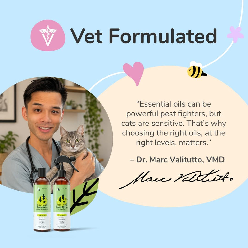Lemongrass Flea & Tick Shampoo for Dogs & Cats 12 fl oz M94788