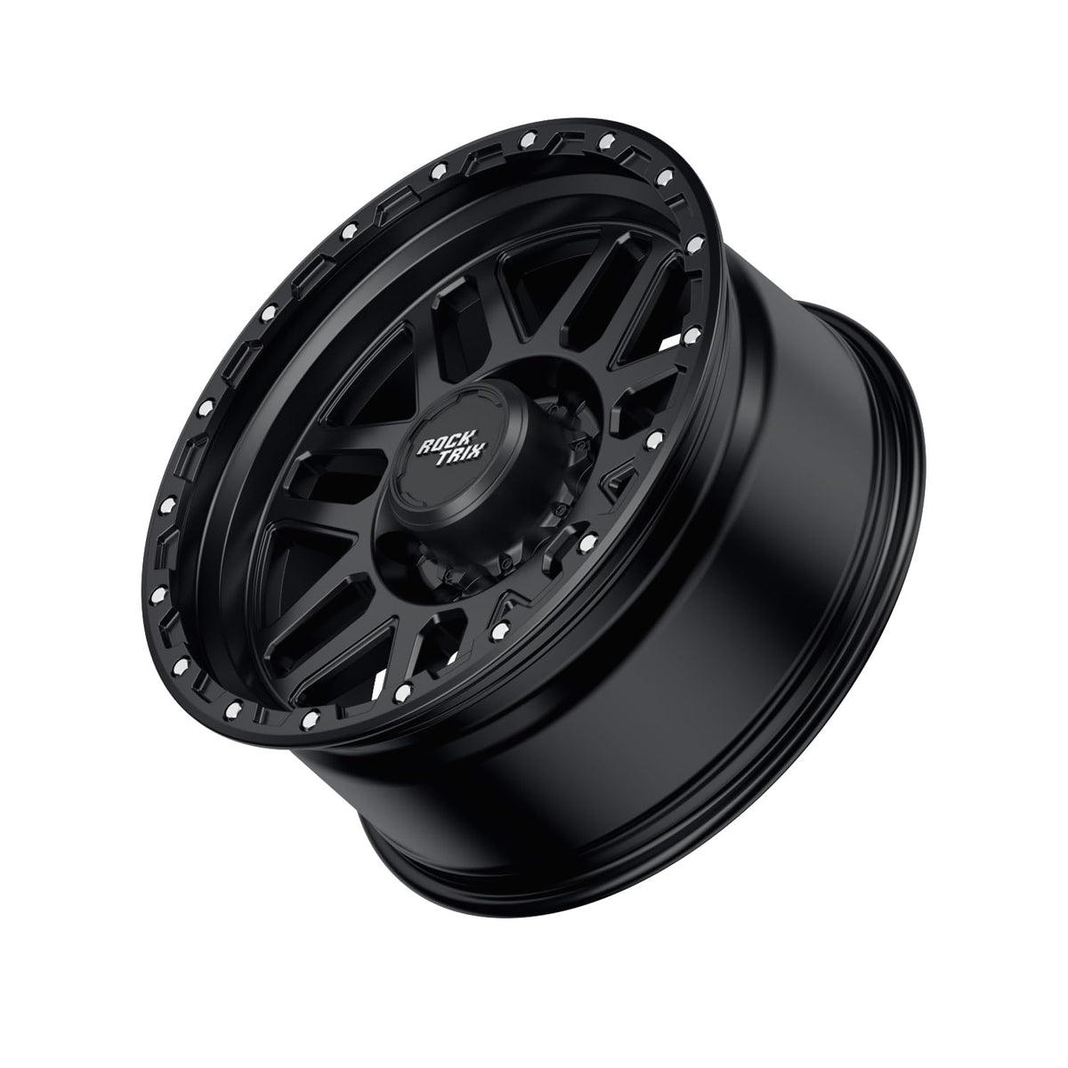 20x9 inch Off-Road Wheels 8x165.1 Bolt Pattern -12mm Offset Black Rims K482169