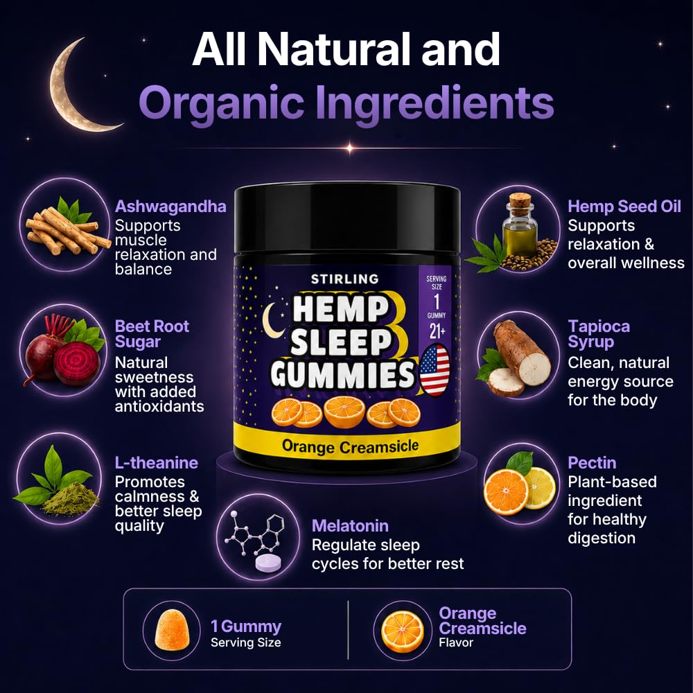 Hemp Sleep Gummies R5467