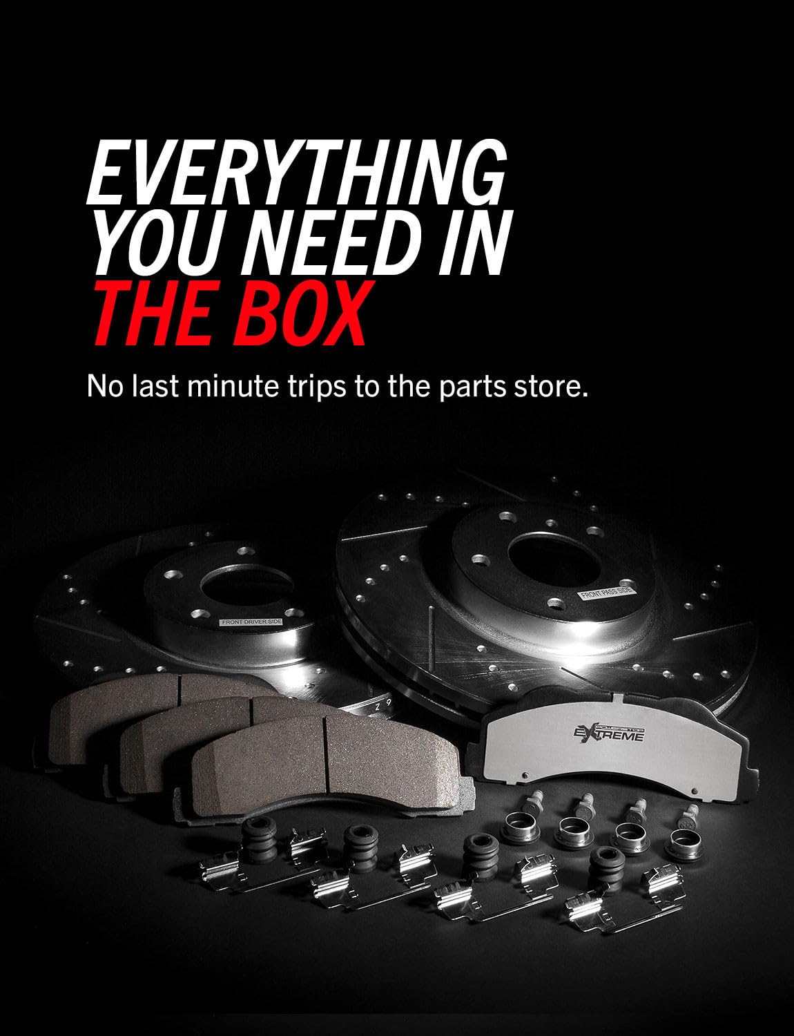 Brake Pad & Rotor Kit X383
