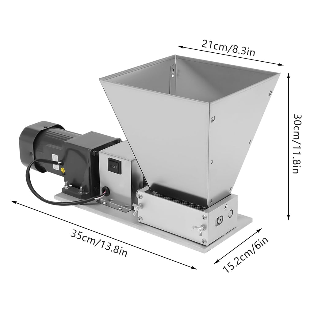 110V 60W Stainless Steel Grain Mill P735620