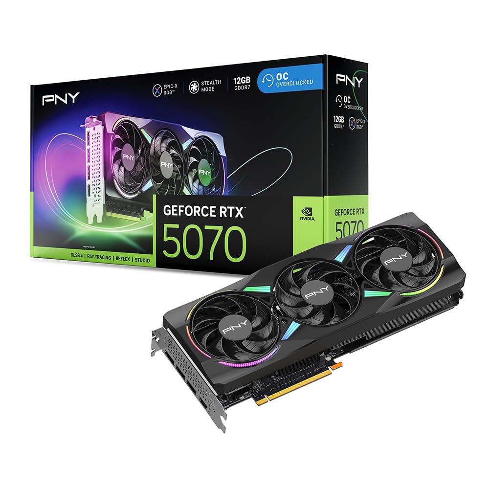 NVIDIA GeForce RTX 5070 Triple-Fan Graphics Card H569