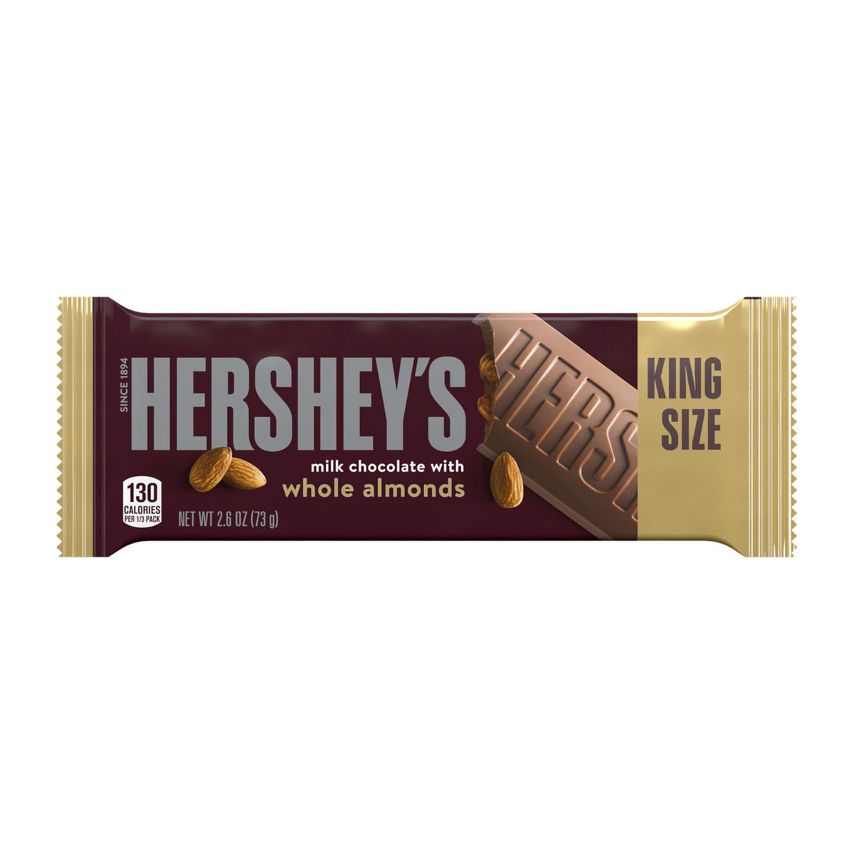 Milk Chocolate with Whole Almonds Candy Bar 2.6 oz O955576