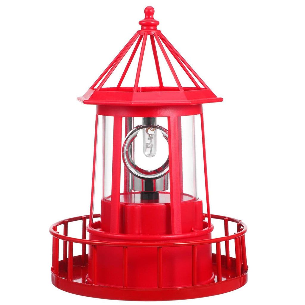 Solar Powered Rotating Lighthouse A29765