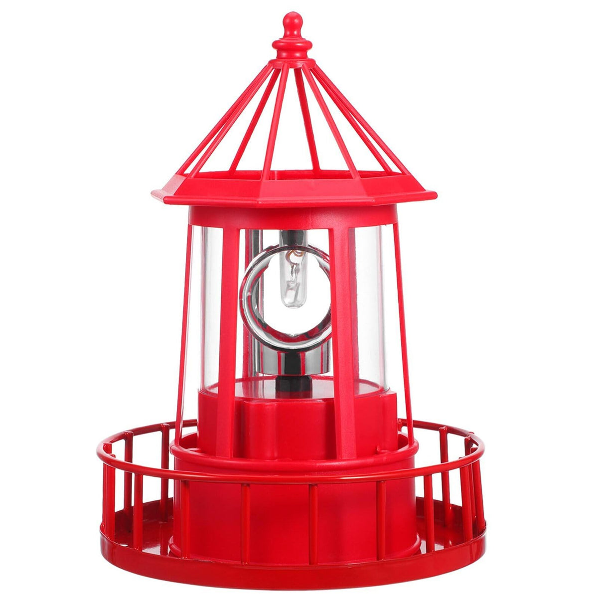 Solar Powered Rotating Lighthouse A29765