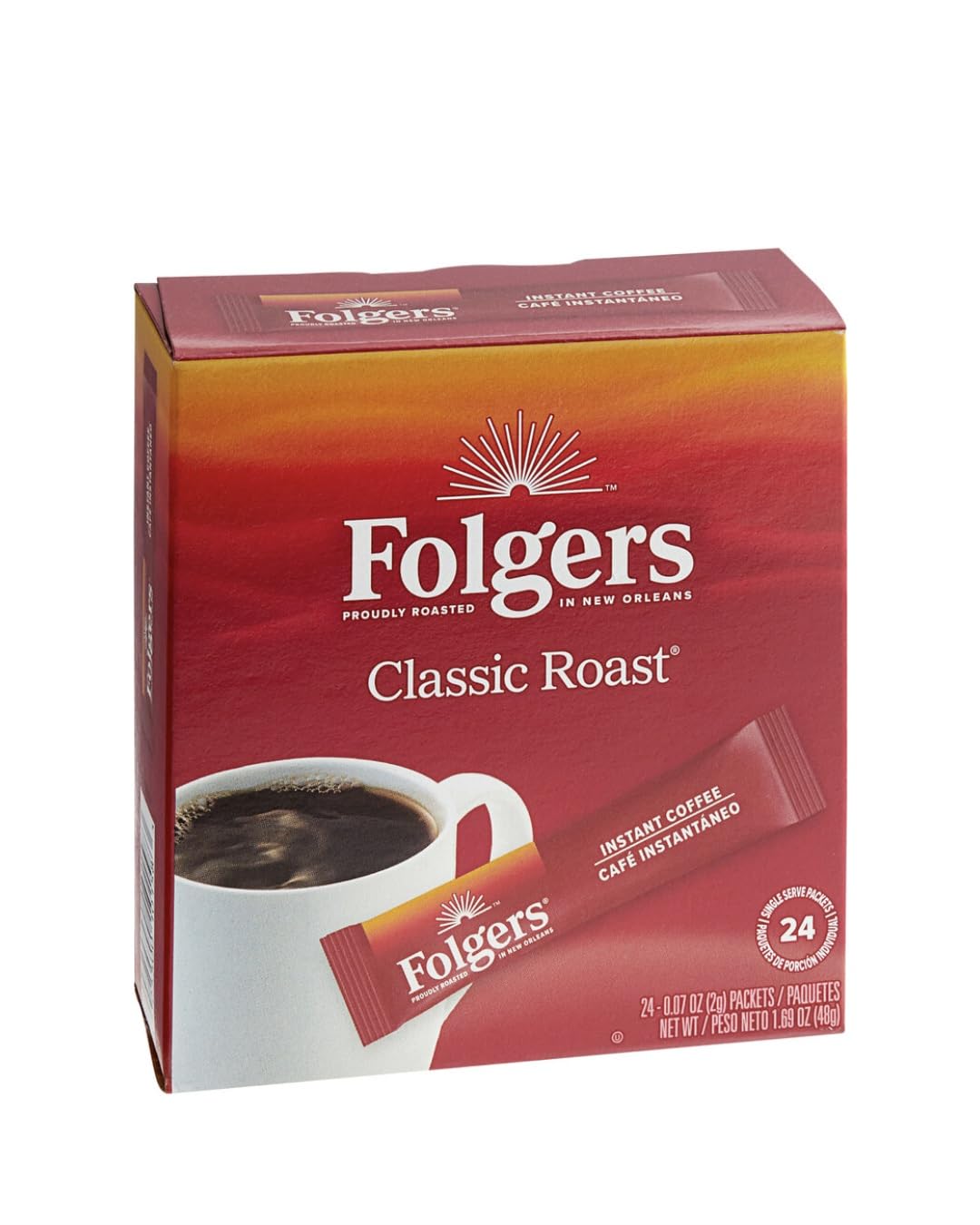 Classic Roast Instant Coffee Packets D45826