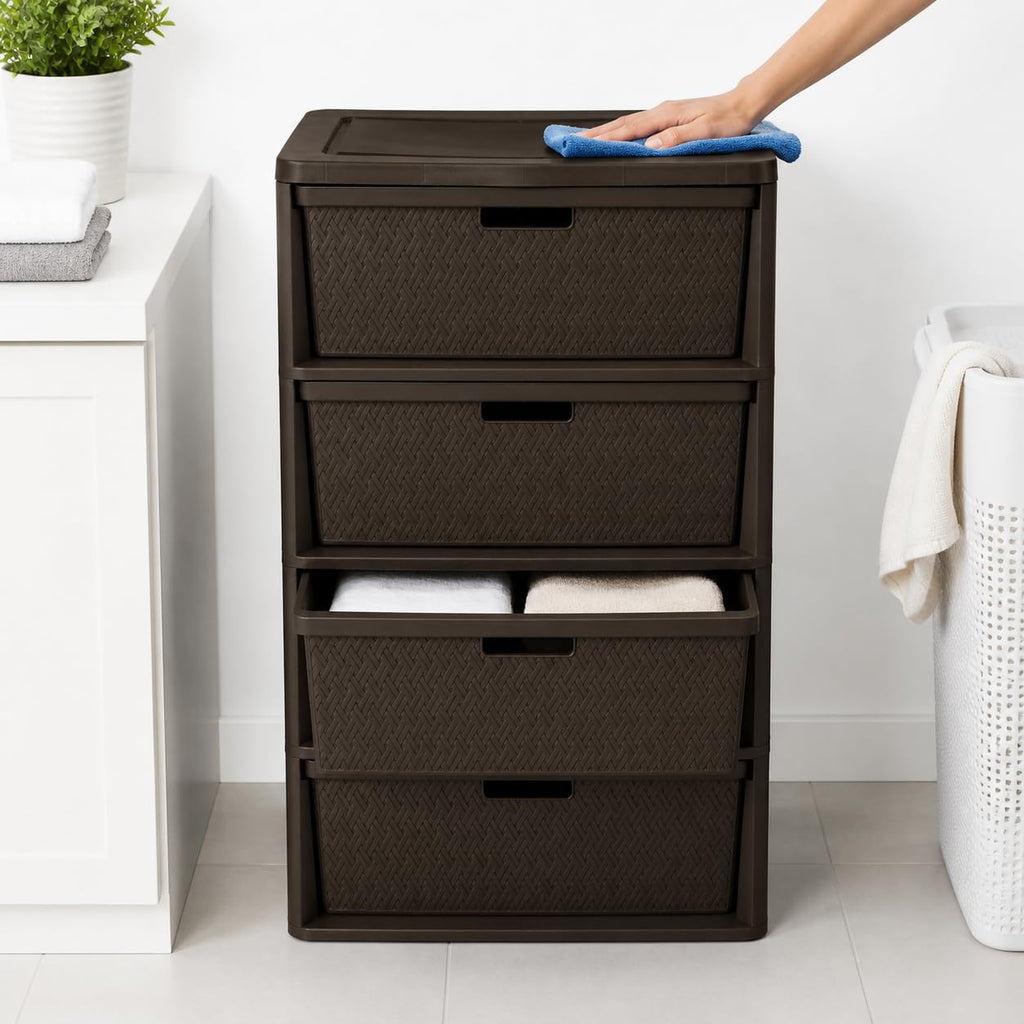 4 Drawer Plastic Storage Organizer V77856