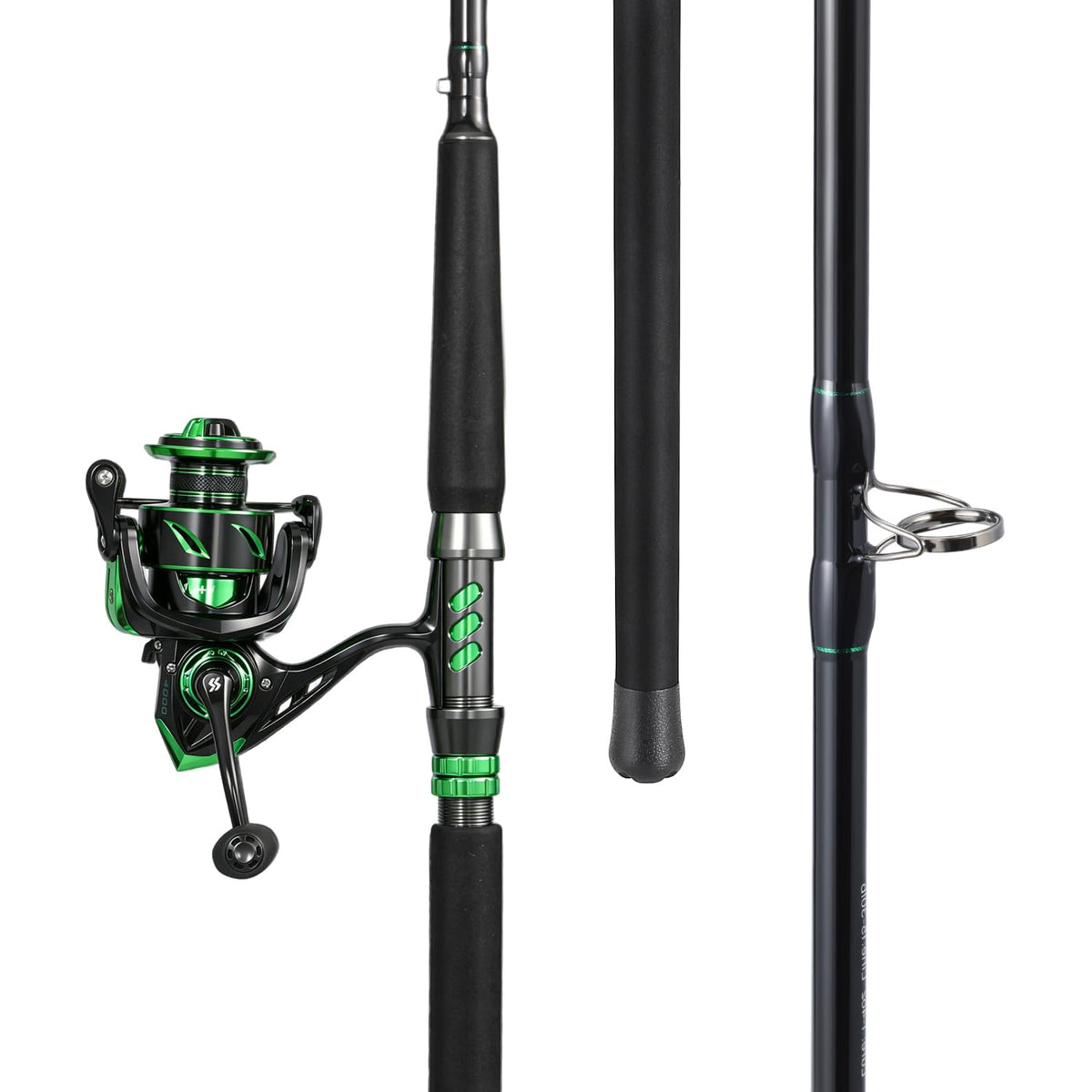 7ft MH 2-Piece Spinning Rod and 4000 Reel T78013