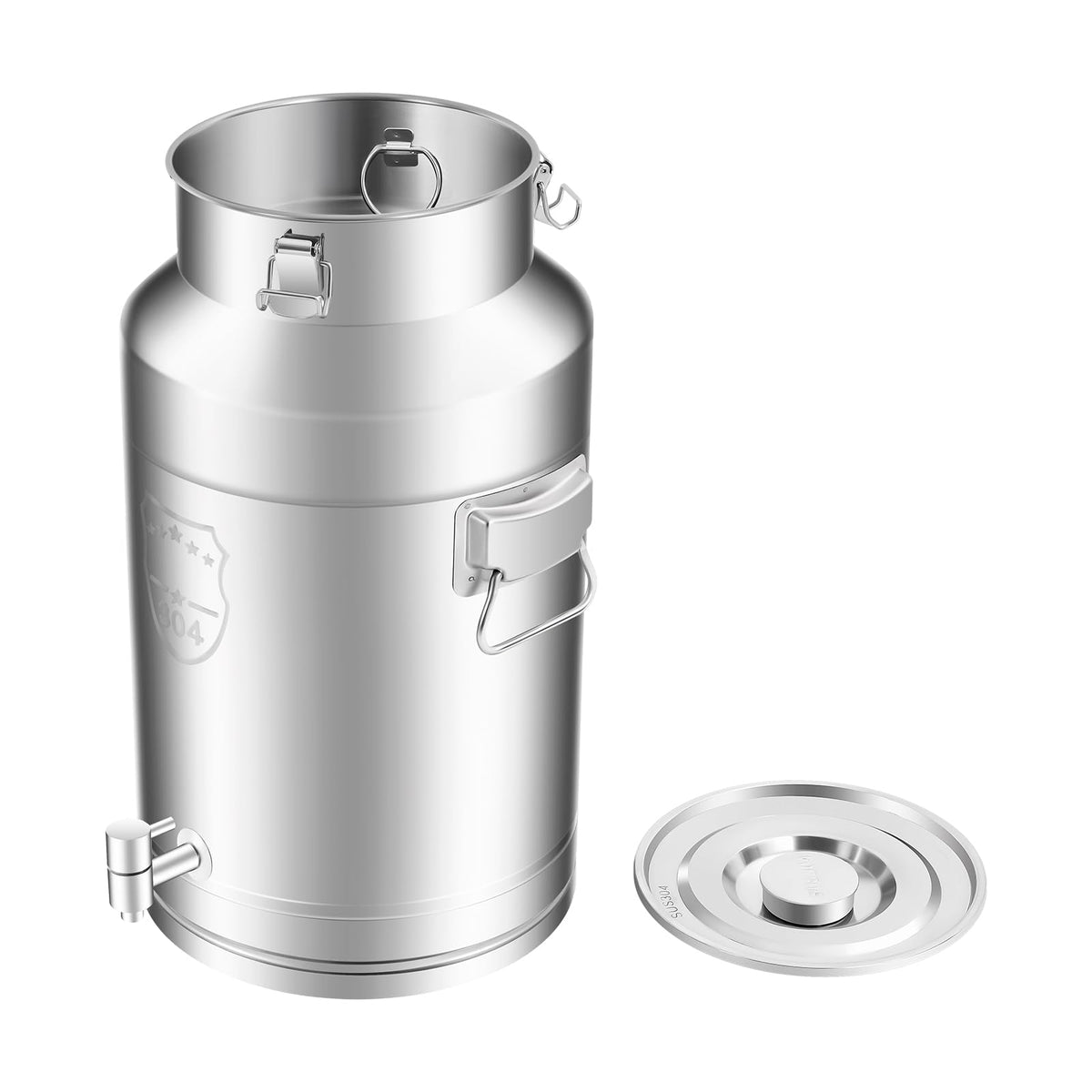 35L Stainless Steel Milk Can with Faucet B180110