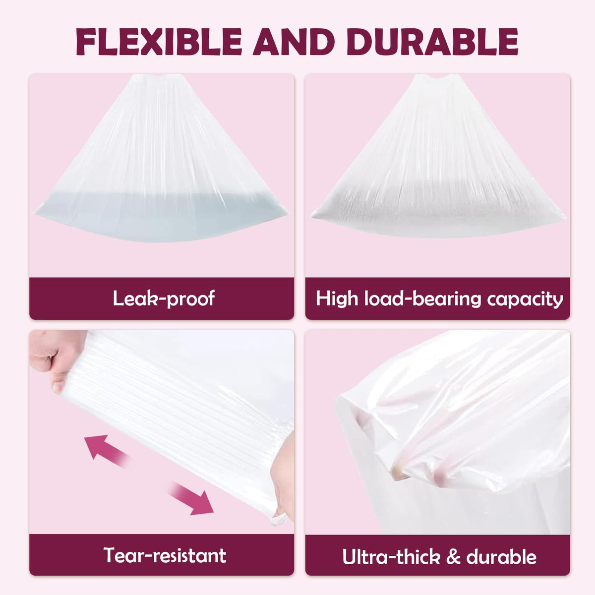 60pcs Cat Litter Box Liners S88948
