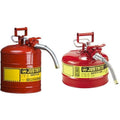 Galvanized Steel Red Safety Can with 1" Flexible Spout L418507