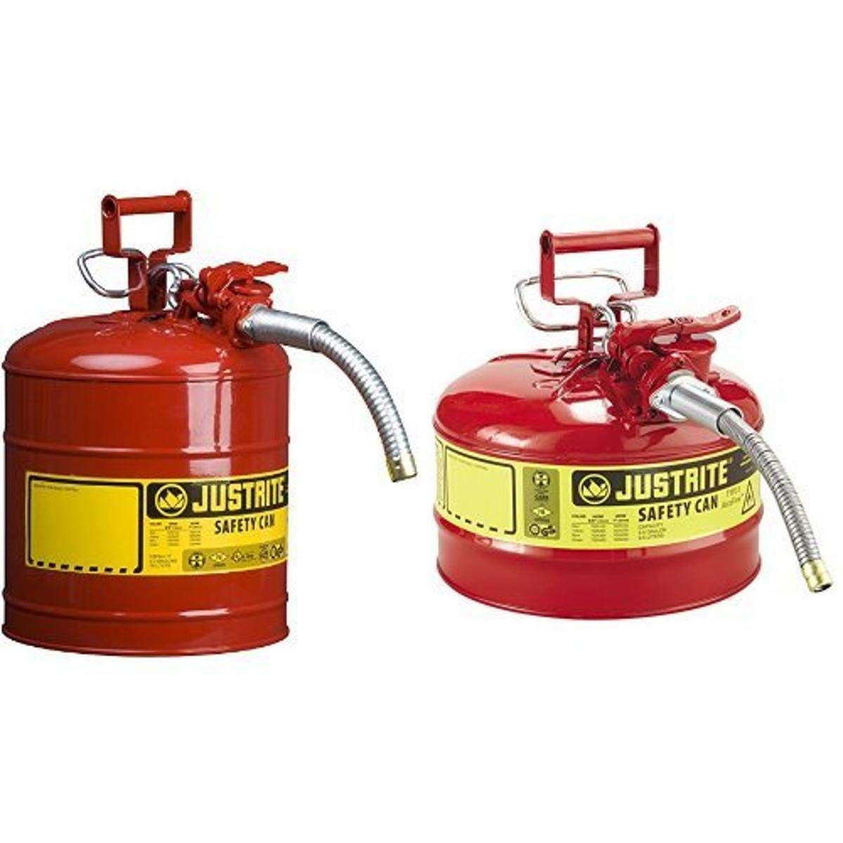 Galvanized Steel Red Safety Can with 1" Flexible Spout L418507