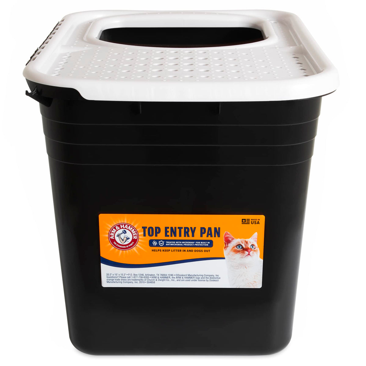 Top Entry Litter Box with Filter L5576