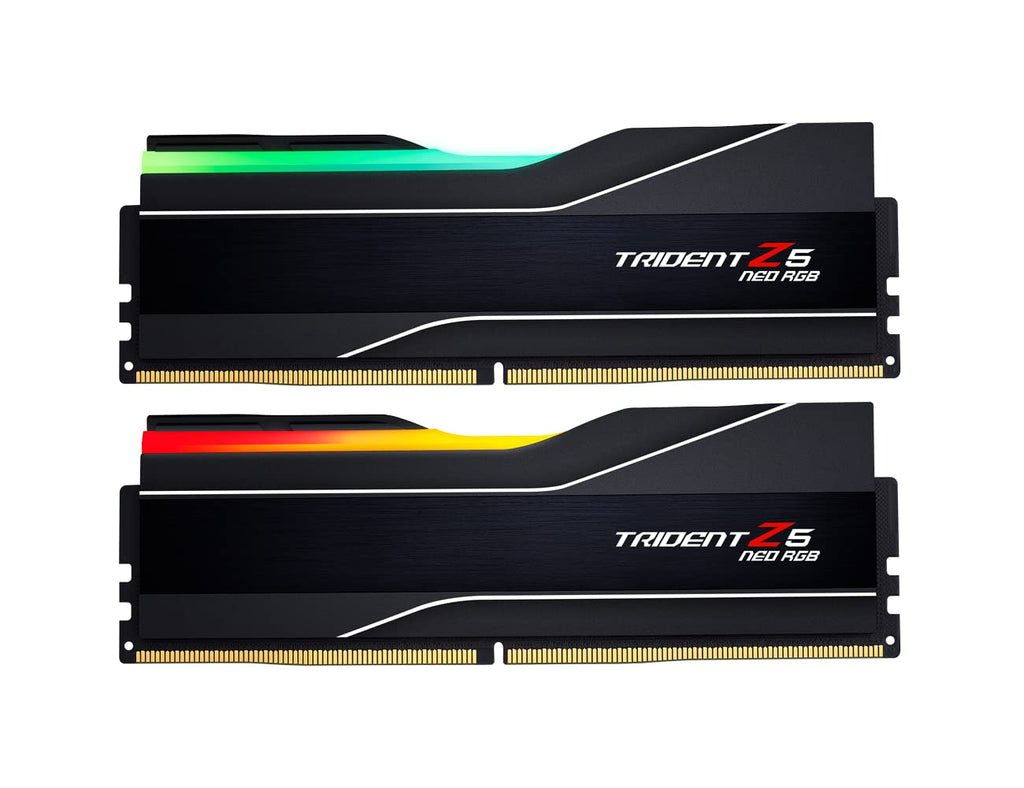 DDR5 RAM 32GB (2x16GB) 6400MT/s Desktop Computer Memory U-DIMM Matte Black R5172