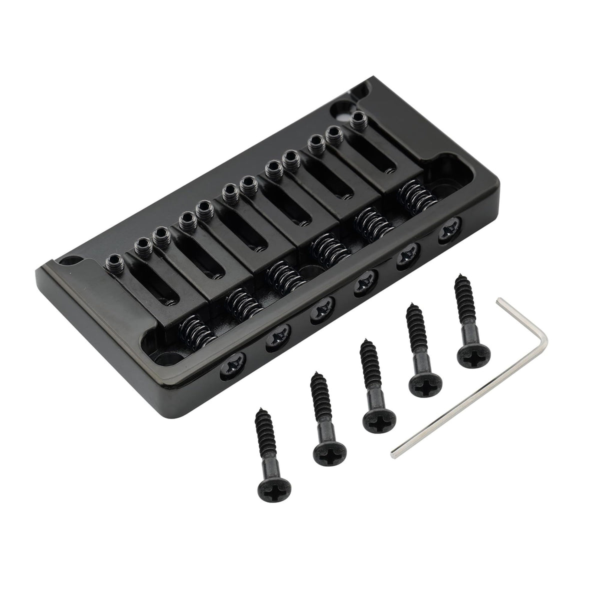 Black Non-tremolo Hardtail Bridge X52691