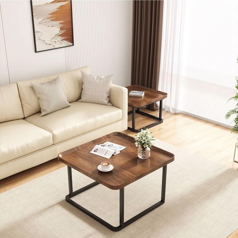 Square Nesting Side Table Set of 2 Q435