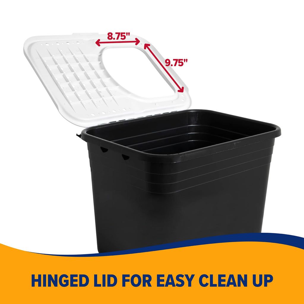 Top Entry Litter Box with Filter L5576