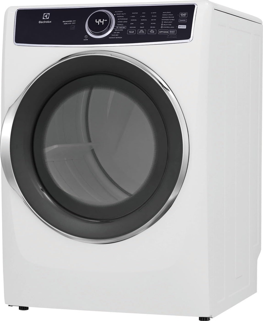 White 8 cu. ft. Vented Front Load Stackable Electric Dryer C93787