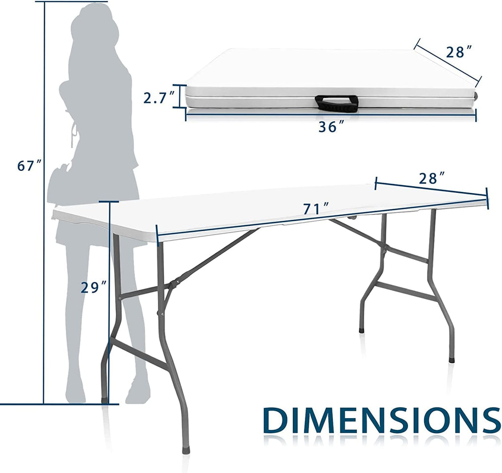 White Folding Table N72484