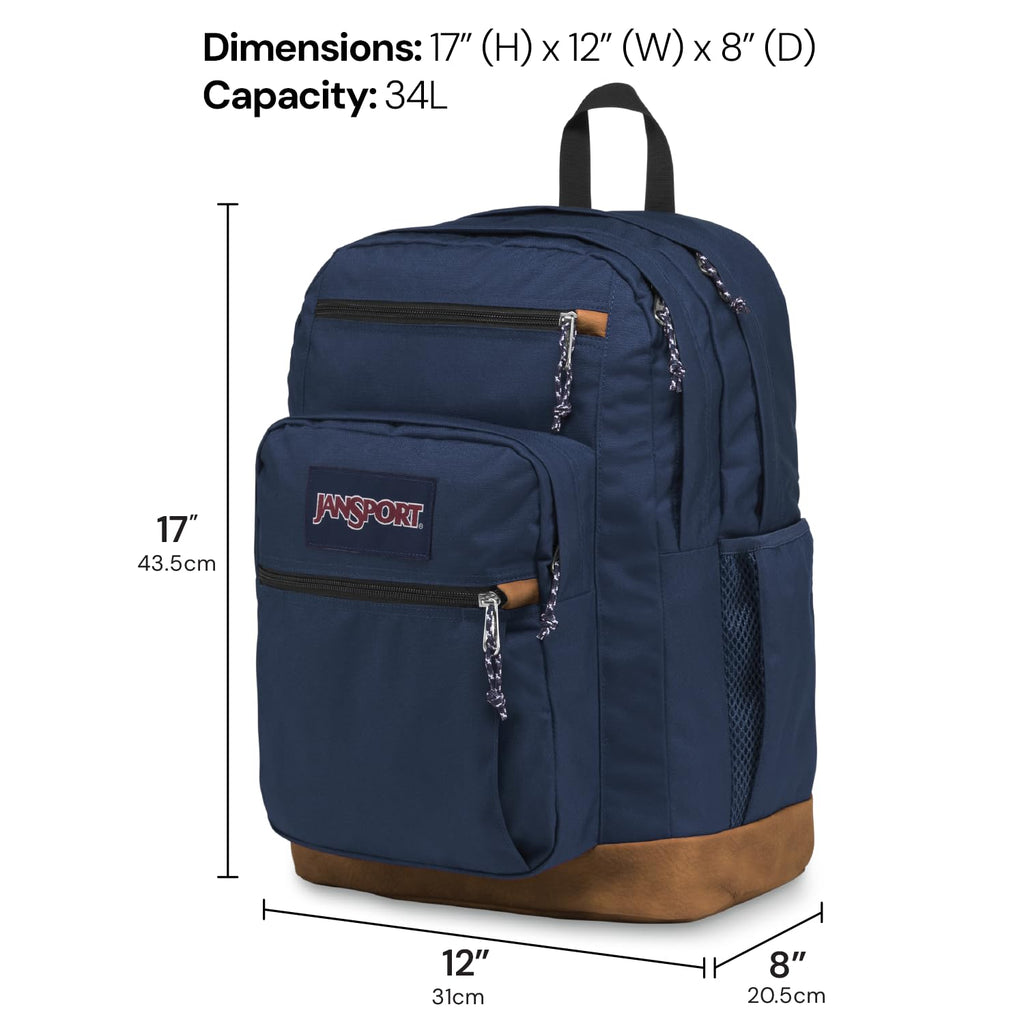 Black 15-inch Laptop Backpack with 2 Compartments L1695
