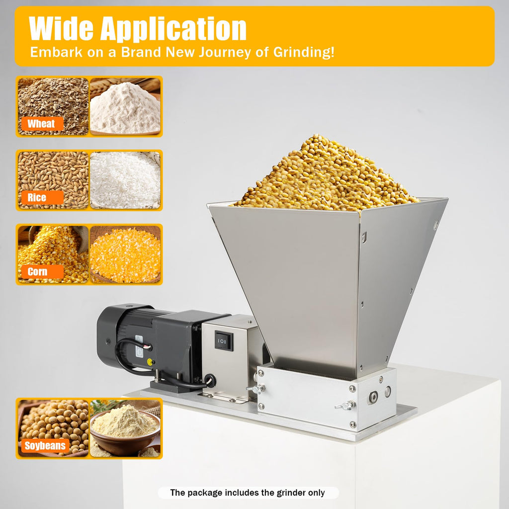 110V 60W Stainless Steel Grain Mill P735620