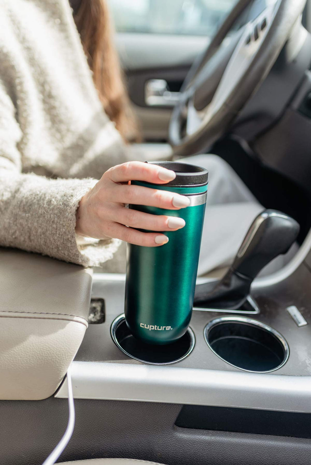 16 oz Stainless Steel Travel Mug D776