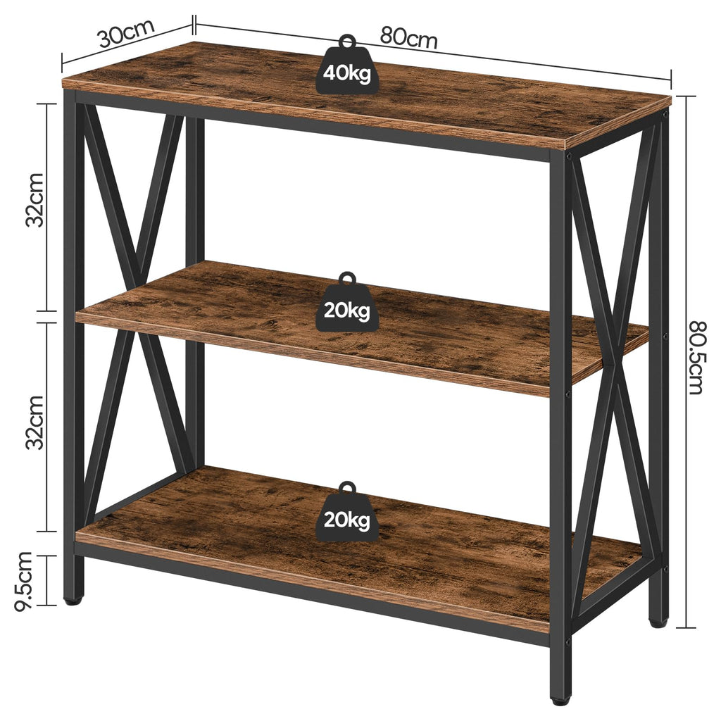 31.5" 3-Tier Console Table M64291