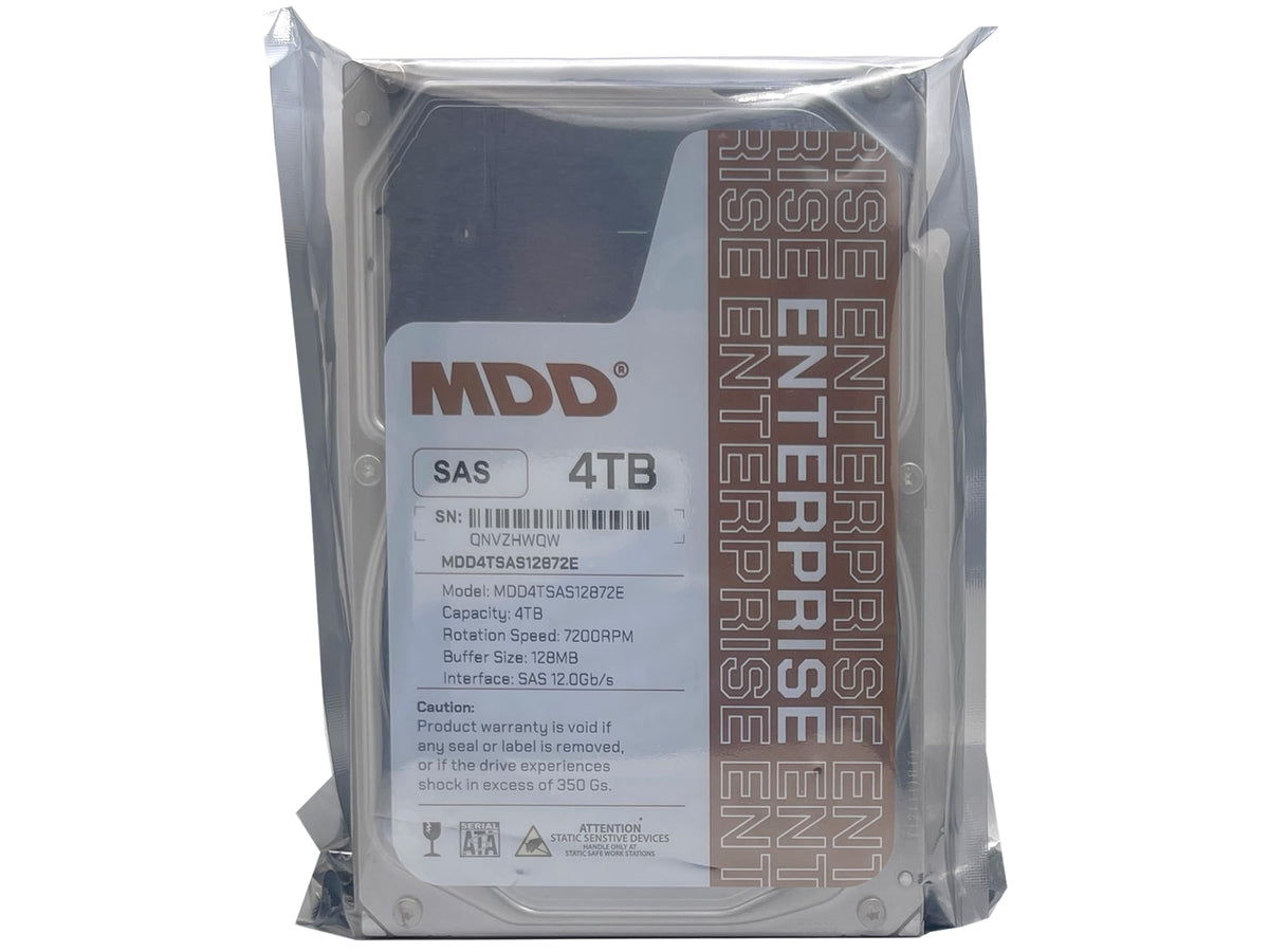4TB 7200RPM 128MB Cache SAS 12Gb/s 3.5inch Internal Enterprise Hard Drive V822866