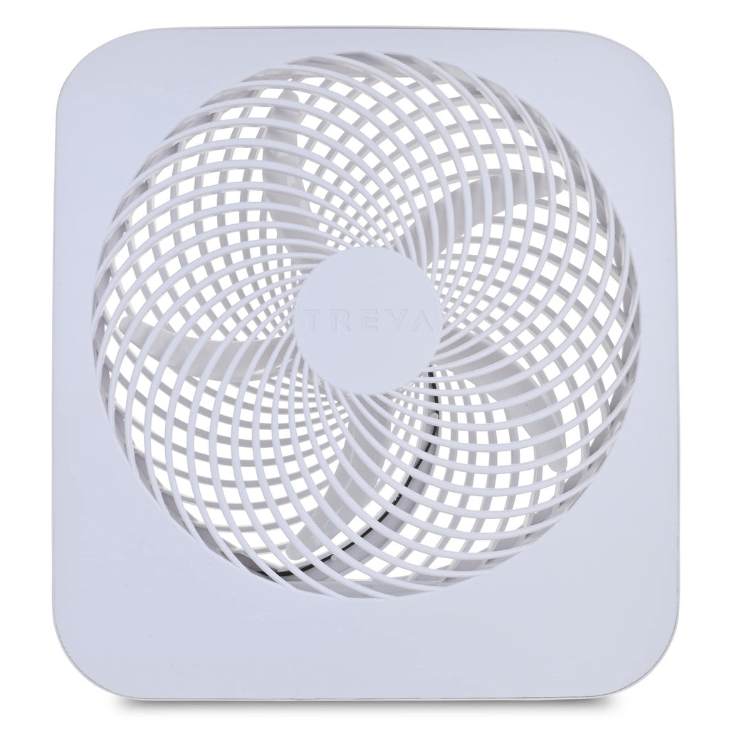 10 in Portable 2-Speed Desk Fan White P96299