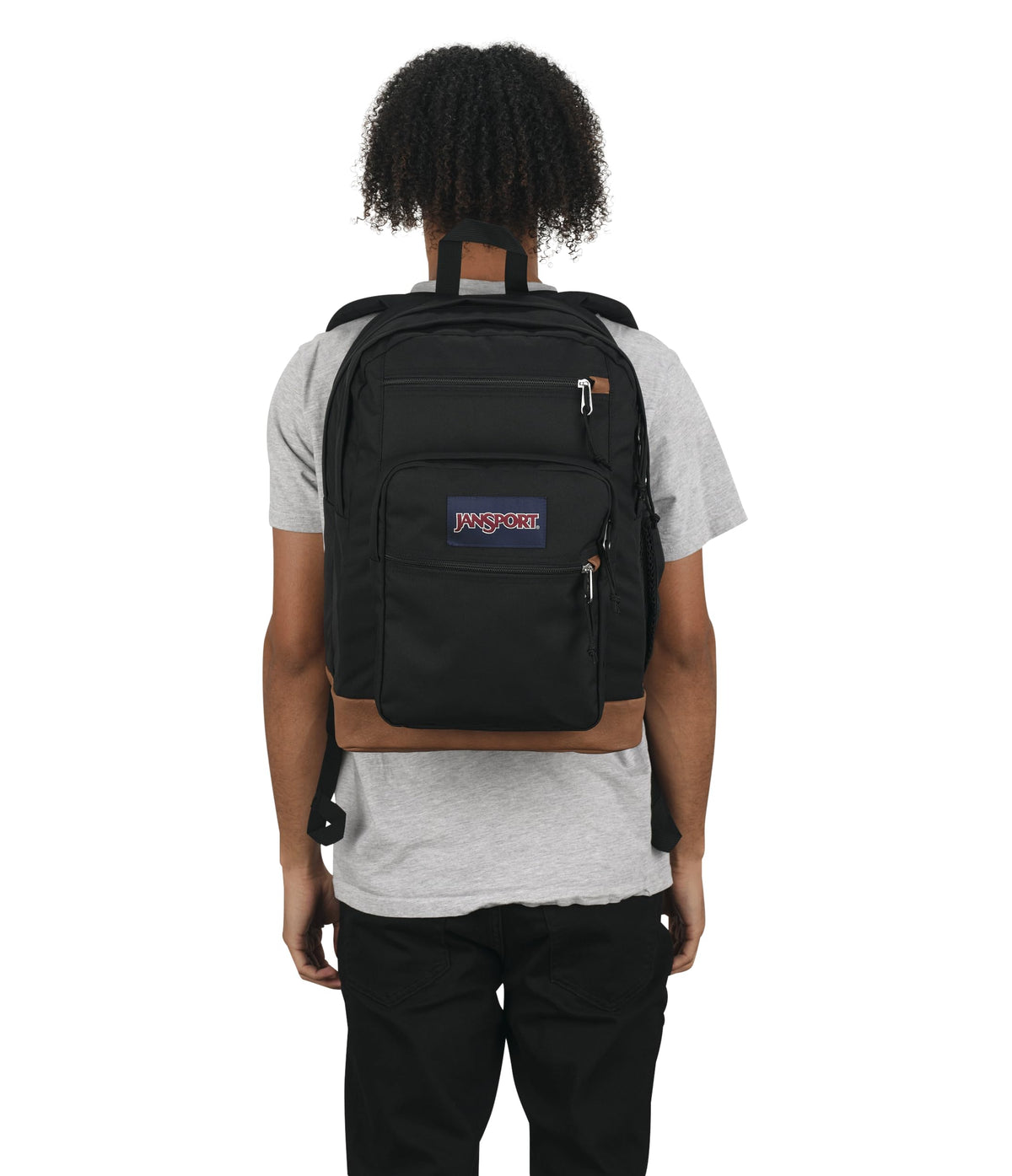 Black 15-inch Laptop Backpack with 2 Compartments L1695