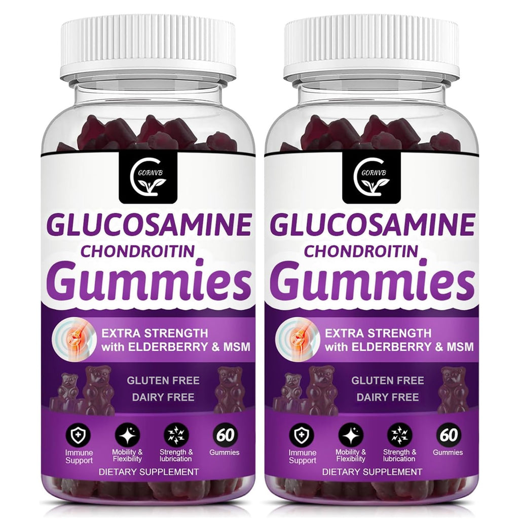 Glucosamine Chondroitin Gummies with MSM & Elderberry 2 Pack R42741