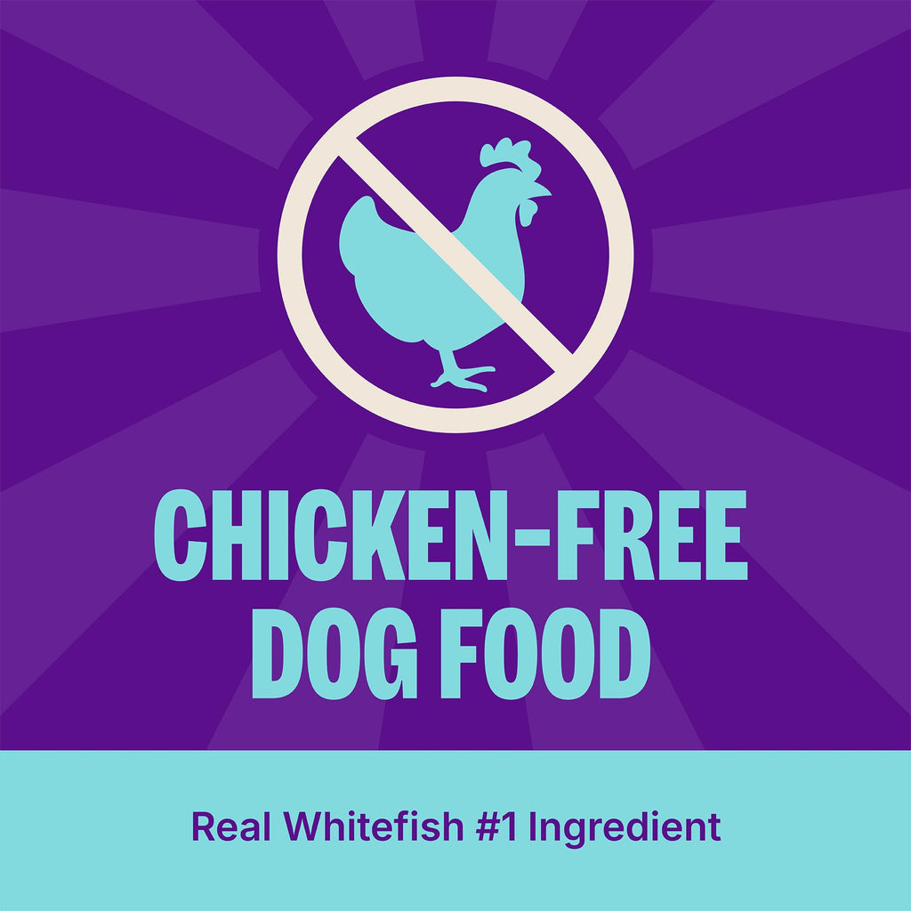 Dry Dog Food Whitefish and Brown Rice 4 lb Bag B944