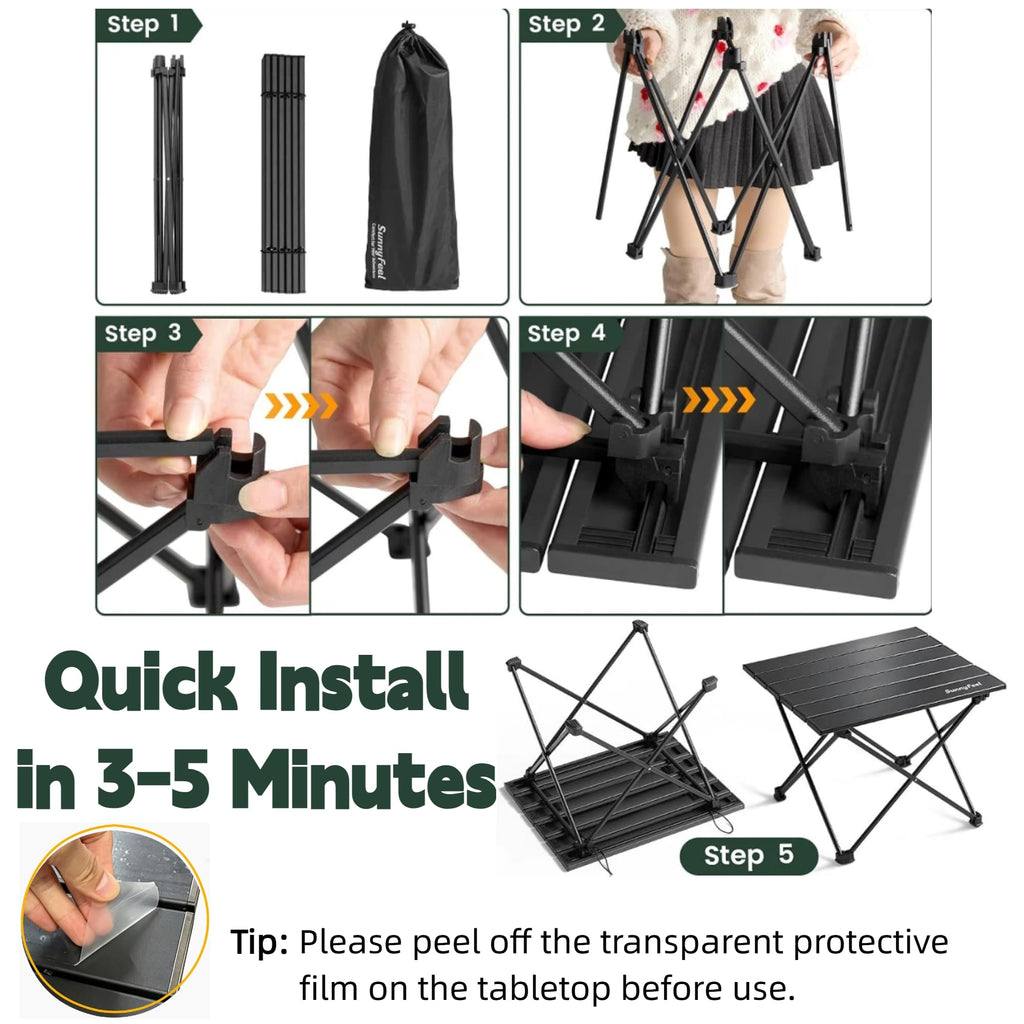 Ultralight Portable Folding Camping Table H420119