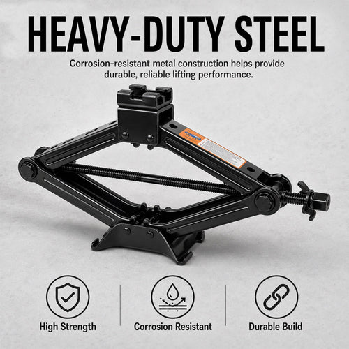 2 Ton Scissor Jack Kit with Lug Wrench W55732