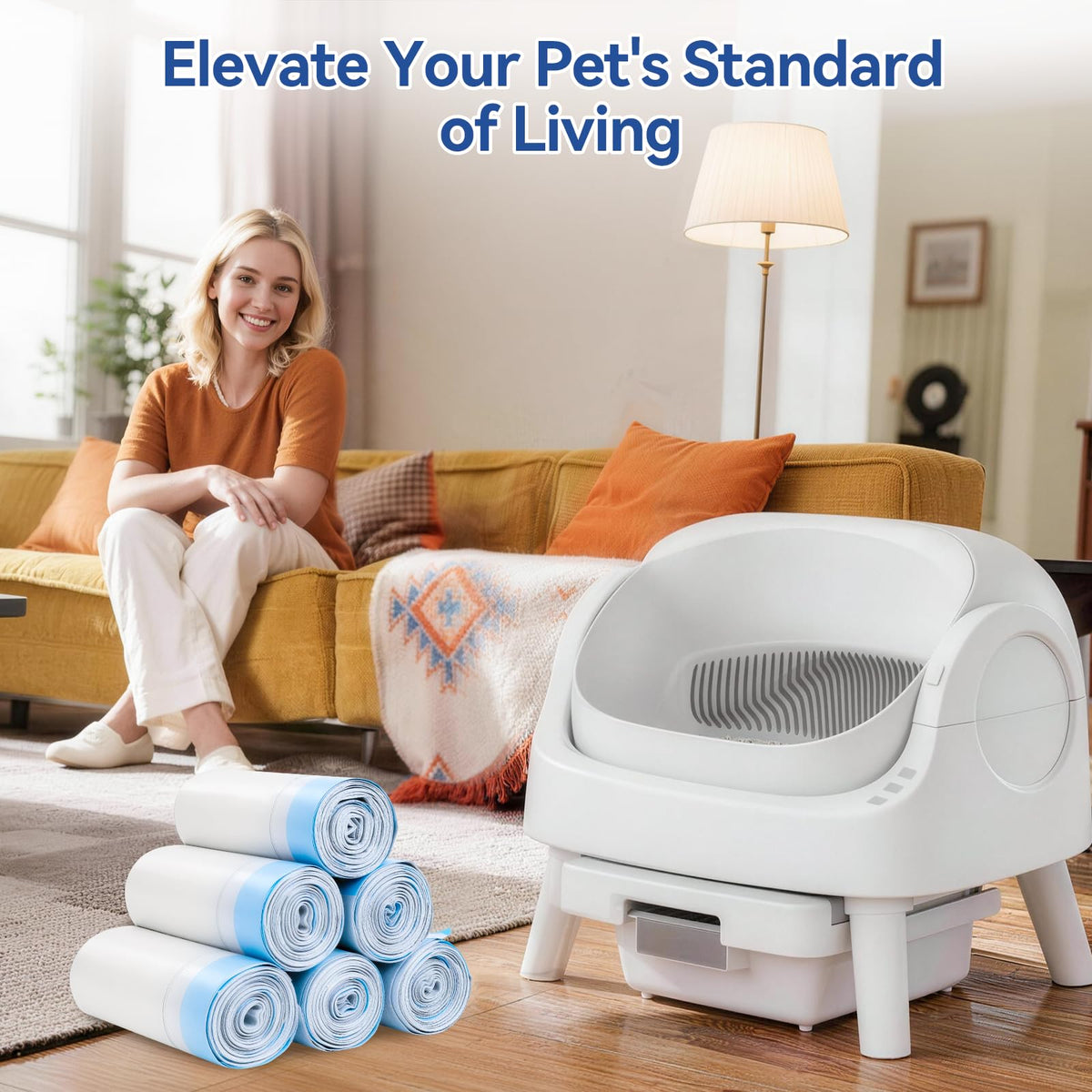 Automatic Litter Box Bags 26"x11.8" U530