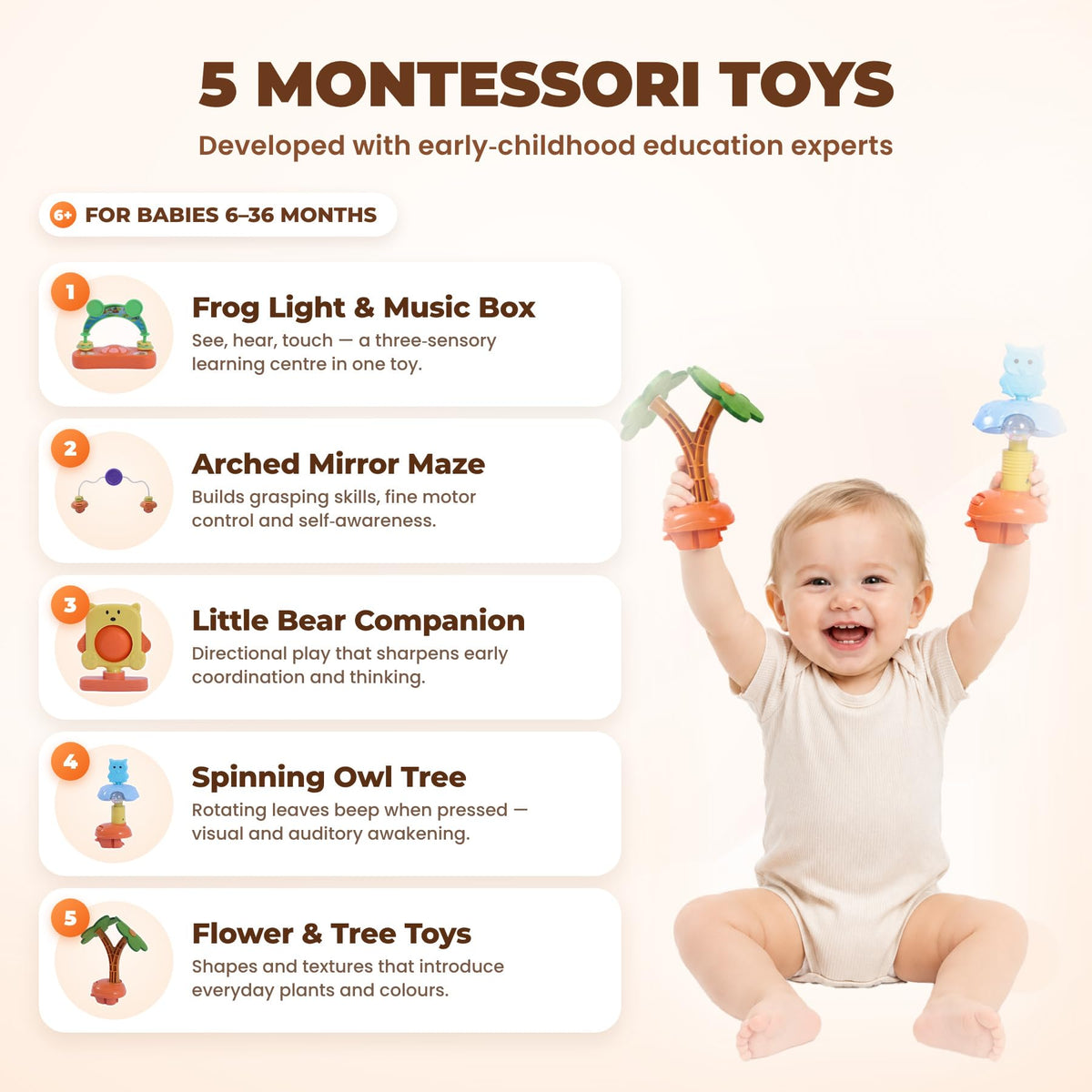 Baby Activity Center, 6-in-1 Stationary Jumper R369465