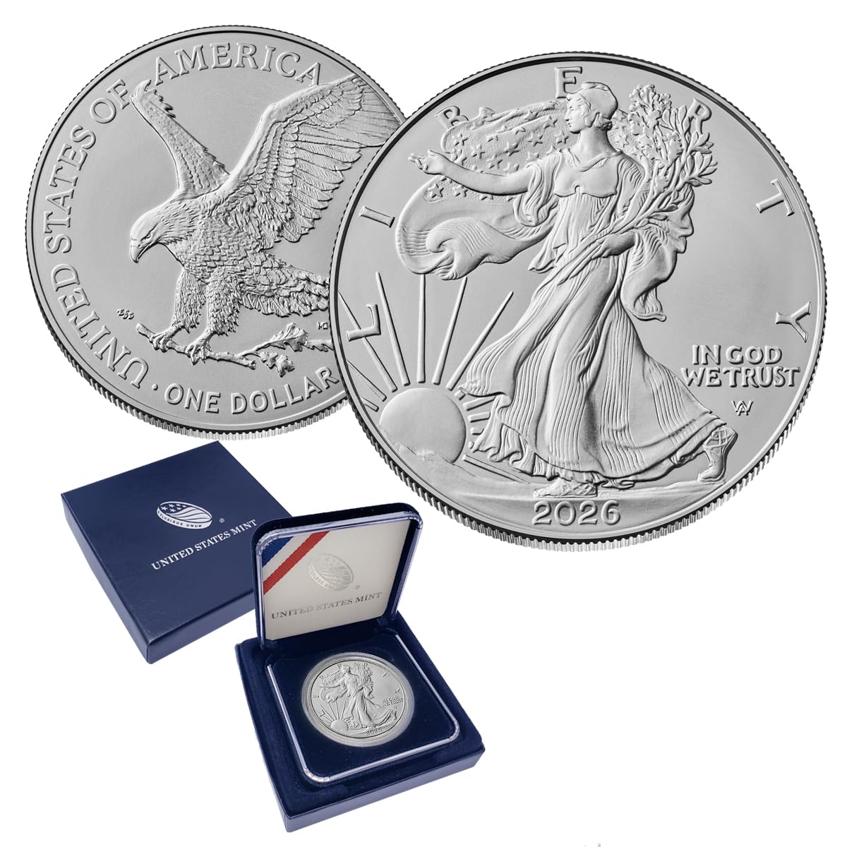2026 American Silver Eagle Brilliant Uncirculated B75618